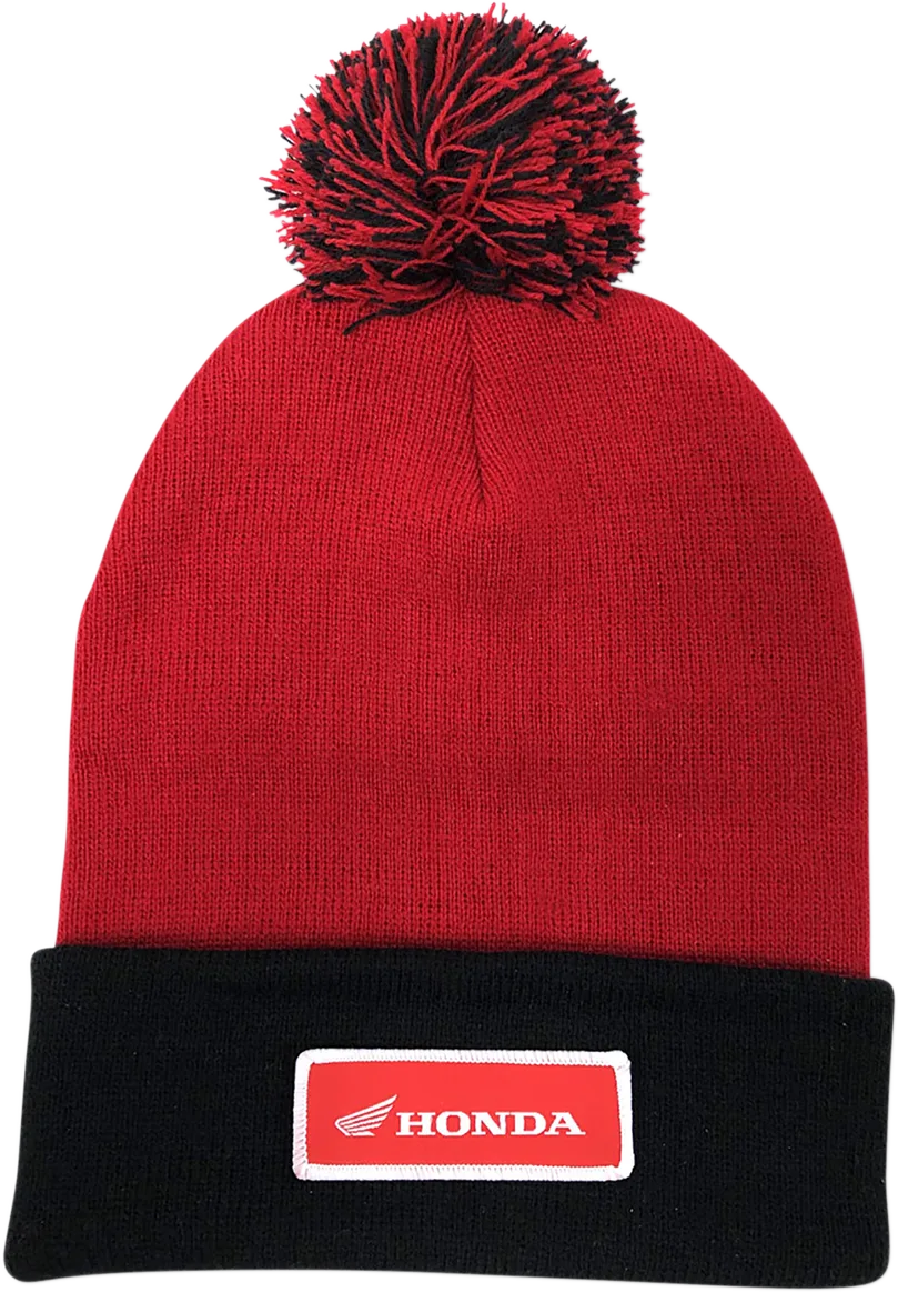 Beanie — Black/Red,
