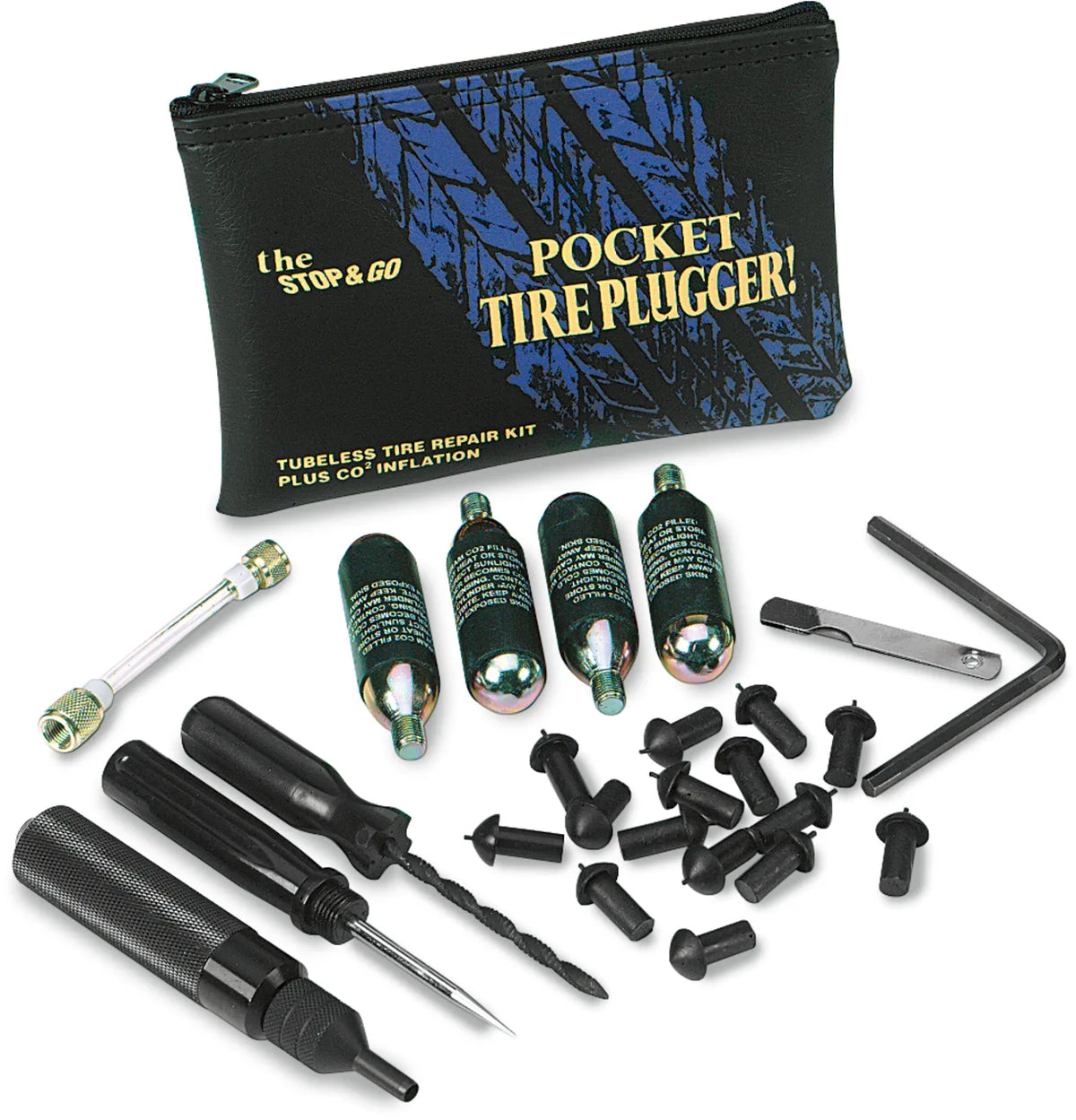Pocket Tire Plugger with CO² Kit
