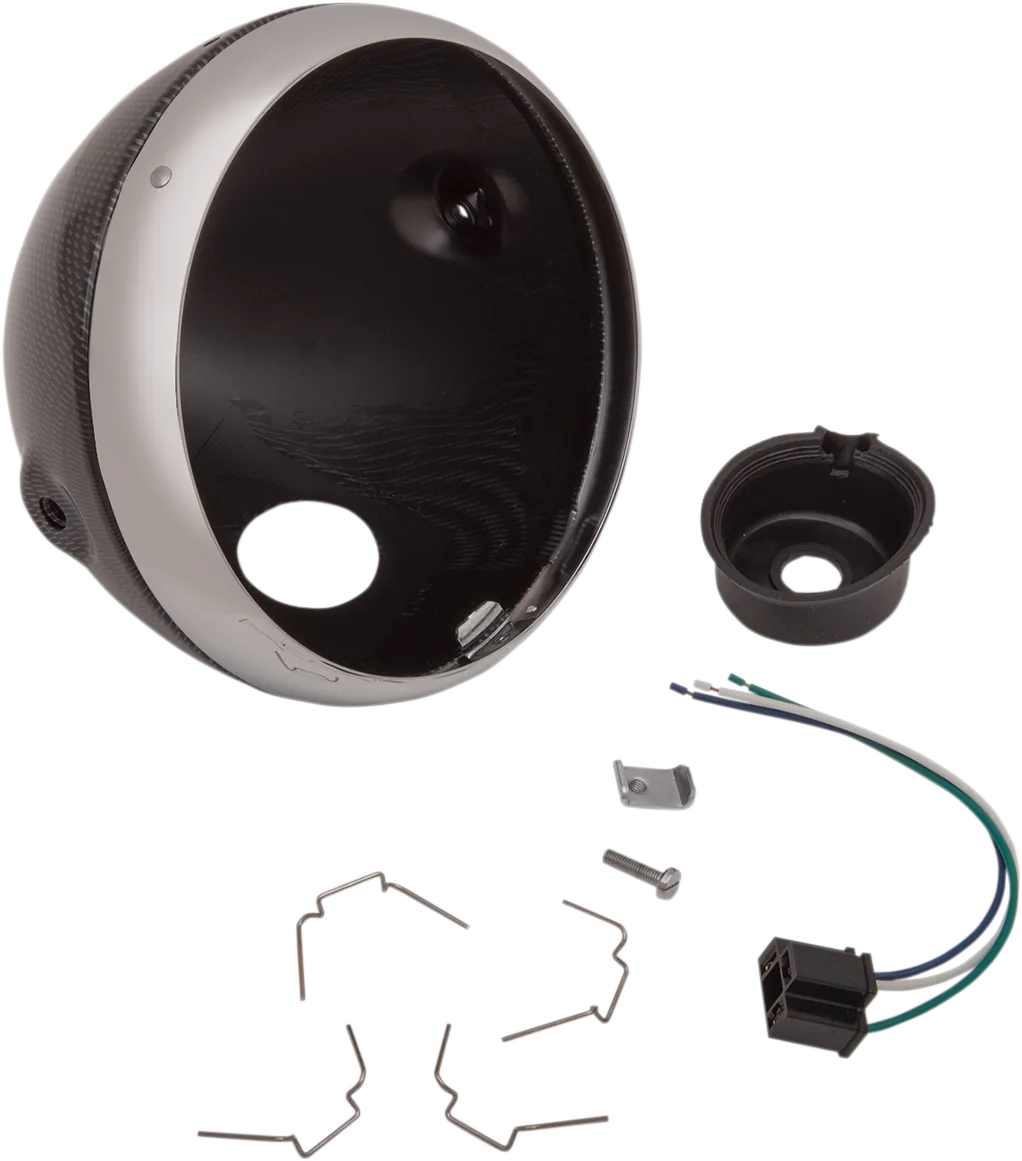 Lucas Style 7" Side Mount Headlight Shells
