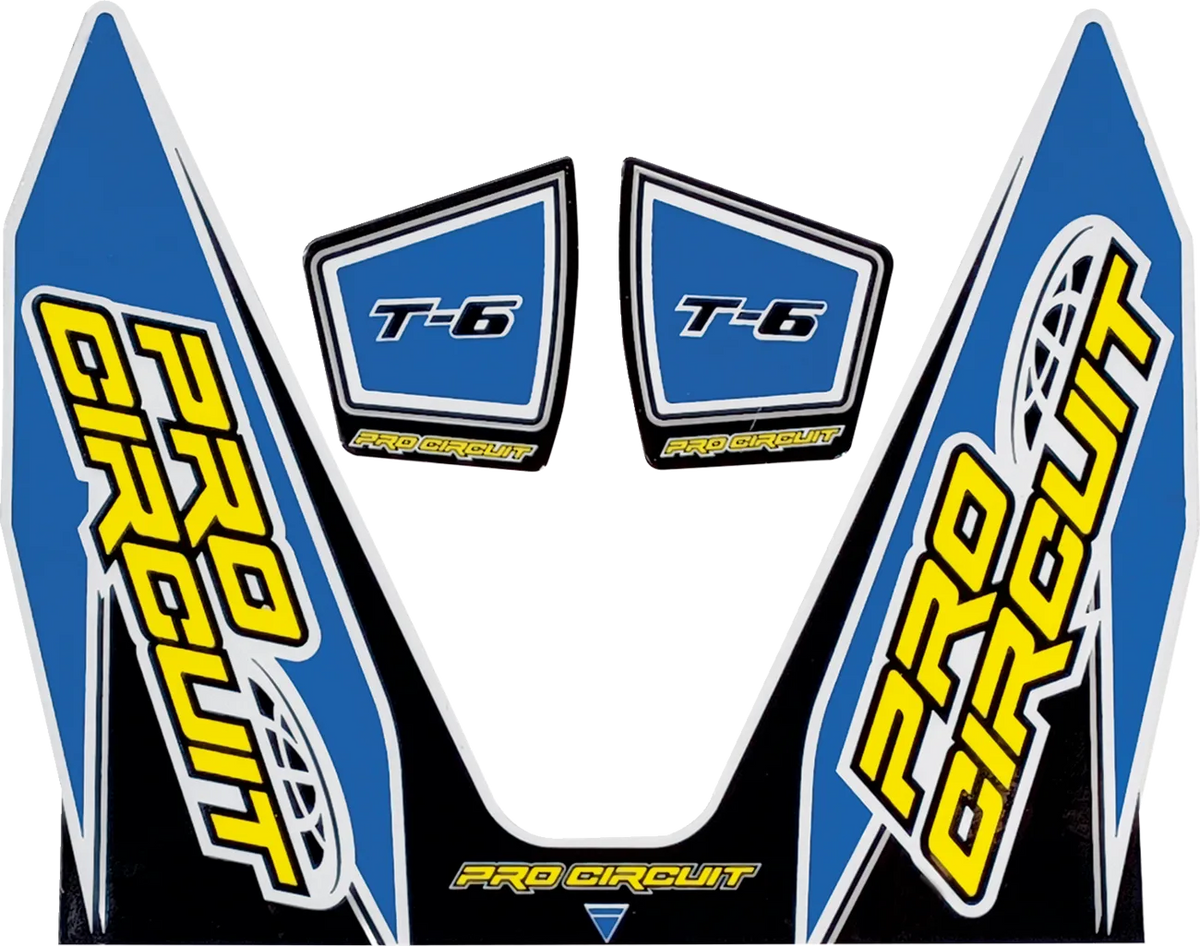 T-6 Exhaust Decals