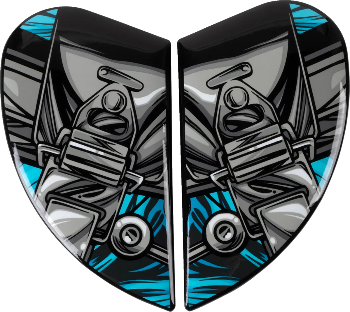 Airframe Pro™ Helmet Side Plates — Outbreak