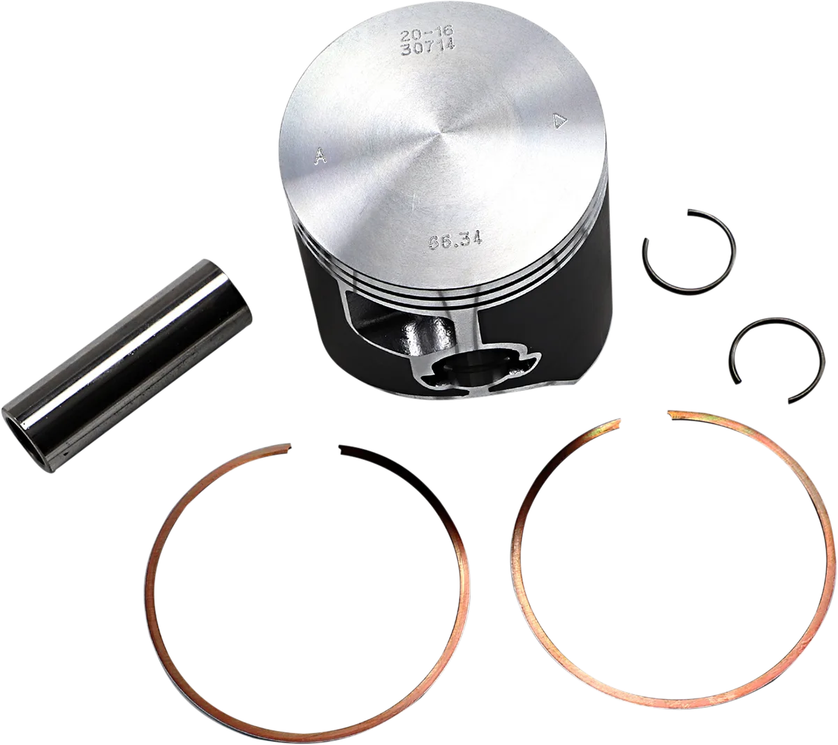 Piston Kit Cast Replica for 2 Stroke