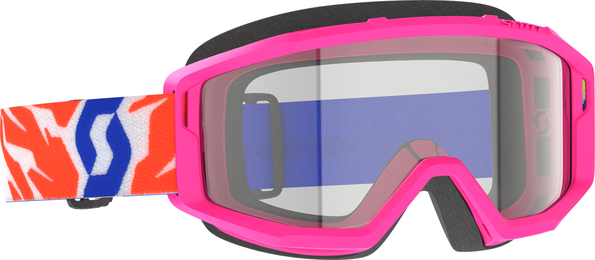 PRIMAL YOUTH GOGGLE PINK CLEAR LENS