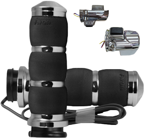 Air cushion twist grip