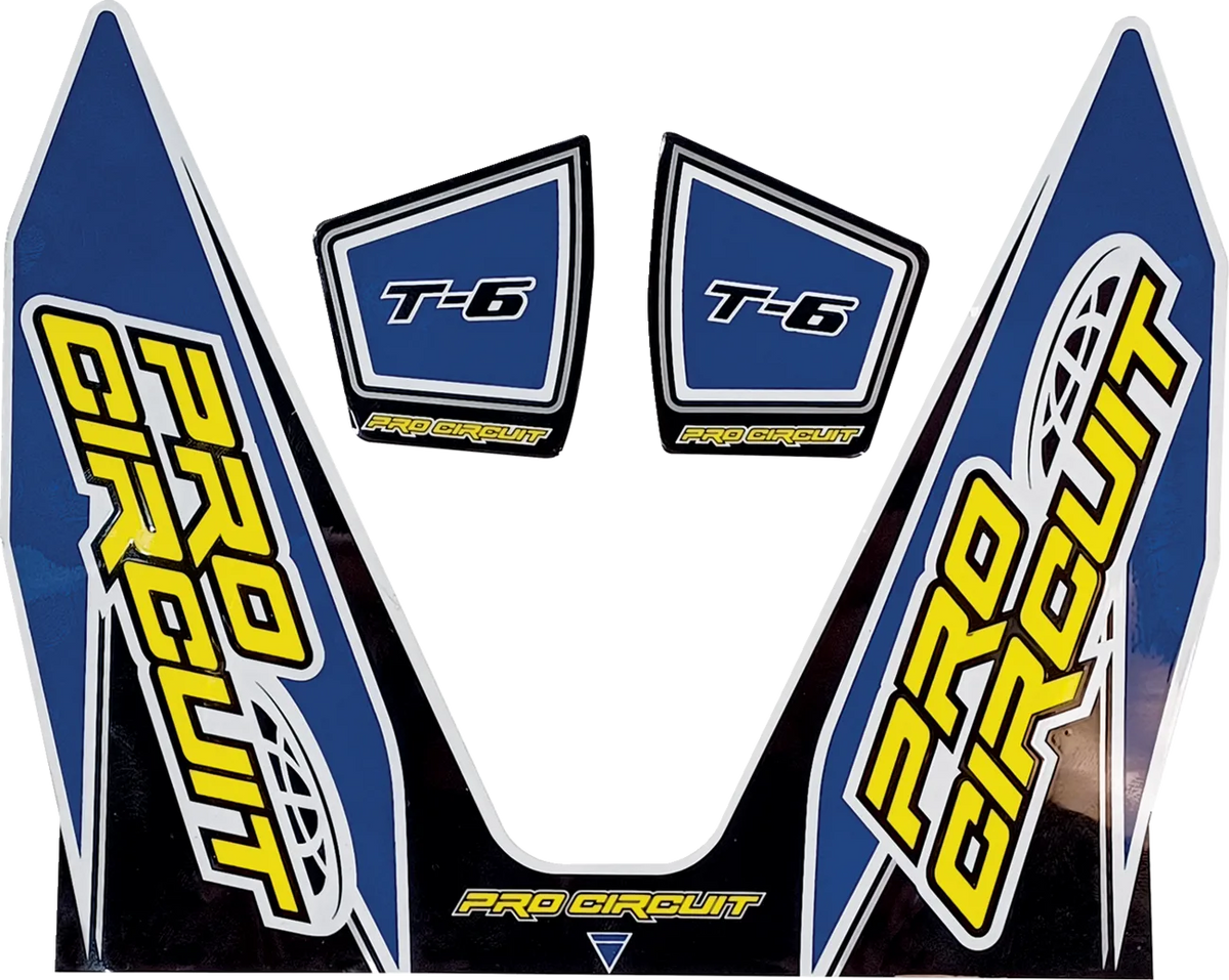 T-6 Exhaust Decals