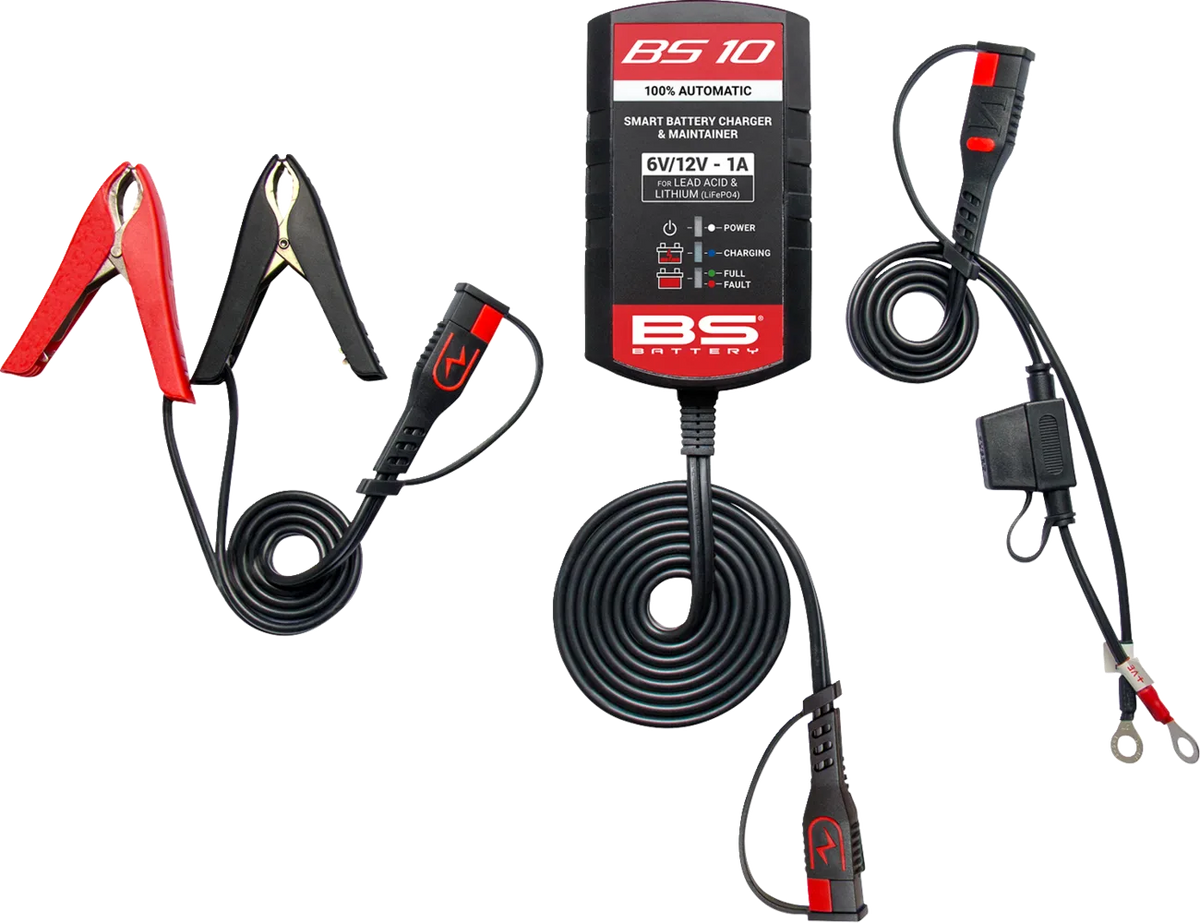 BS10 Smart Battery Charger & Maintainer