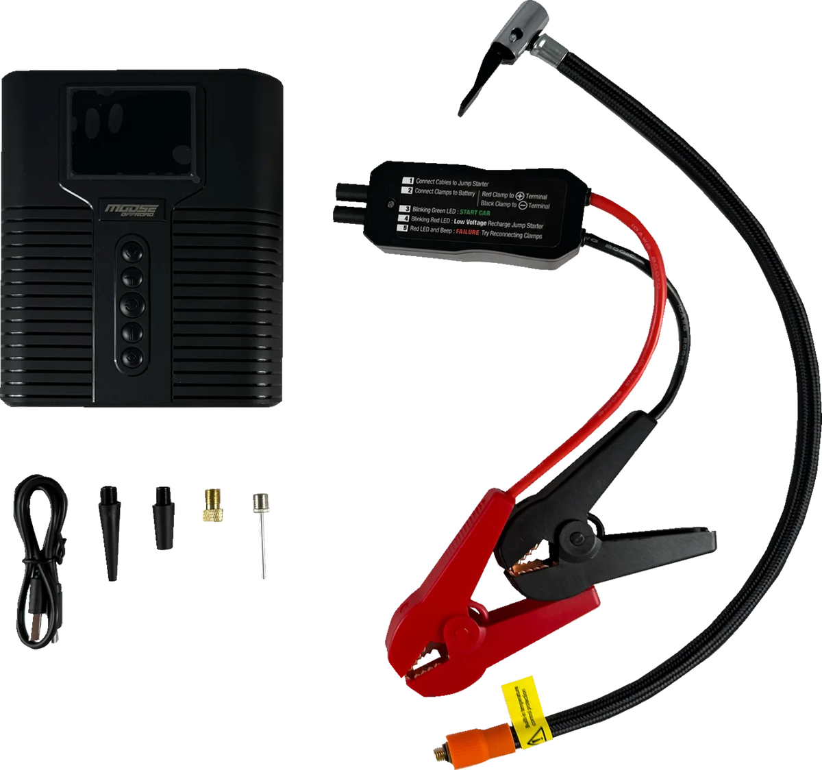 Jump Starter with Air Compressor