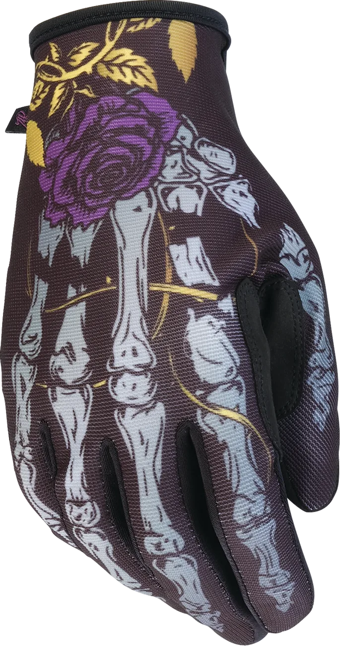 Women's Reflective Bone Gloves