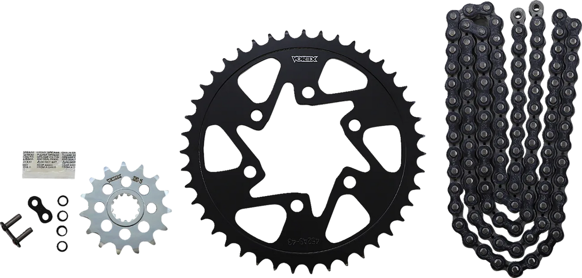 GoFast 520 Steel Chain and Sprocket Kit