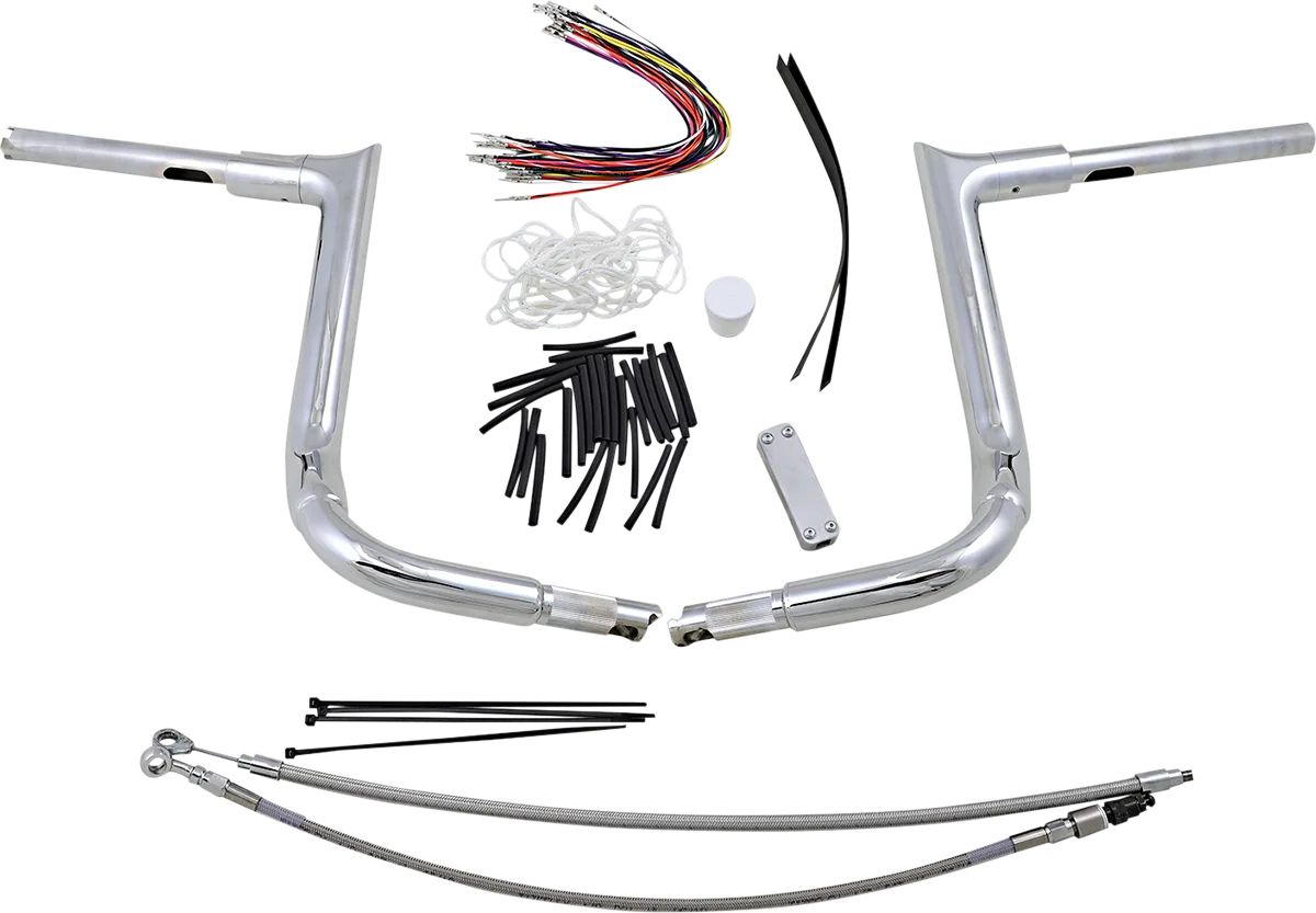 1-1/2" EZ Install Pointed Top Handlebar Kit