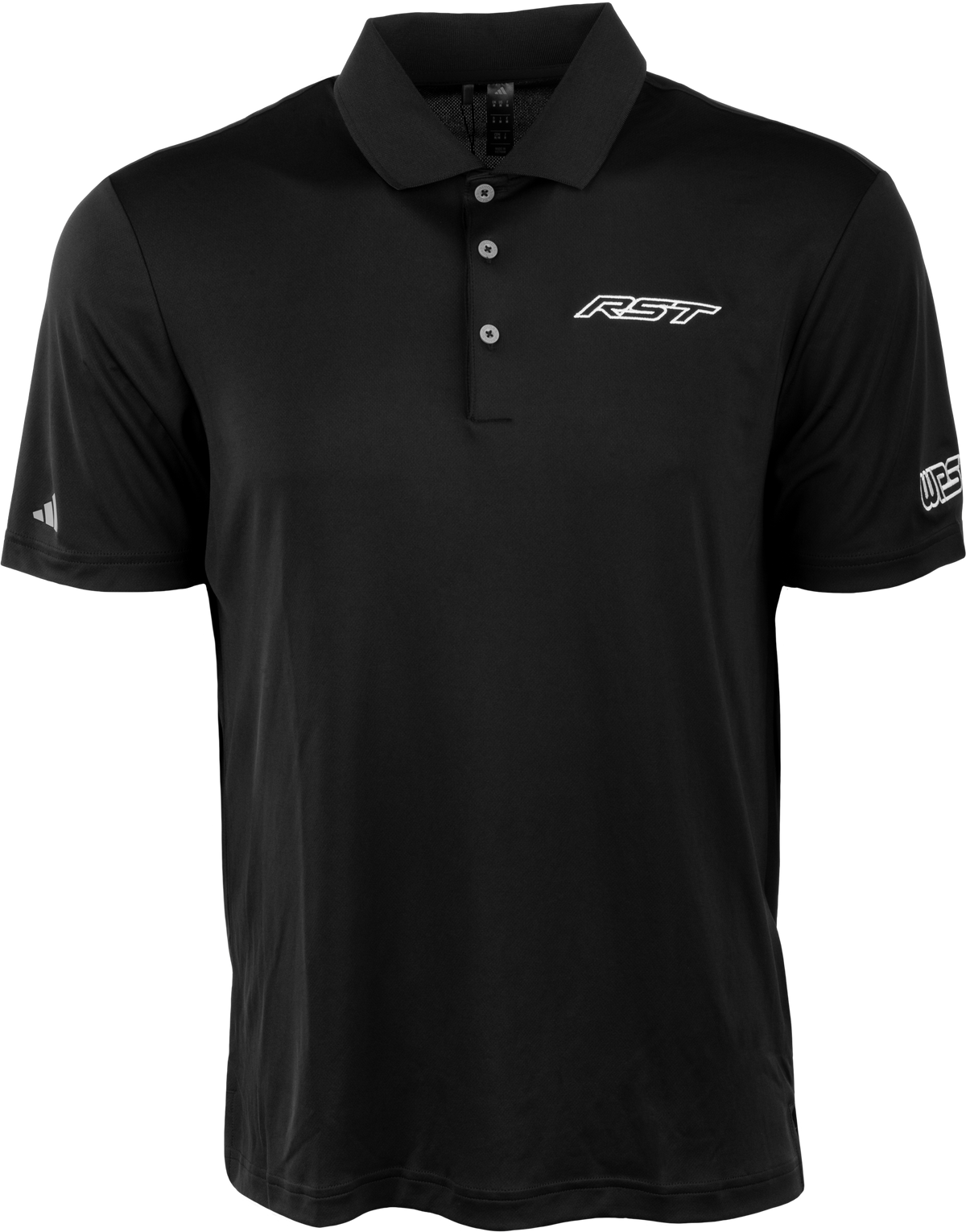 RST POLO BLACK/WHITE LG