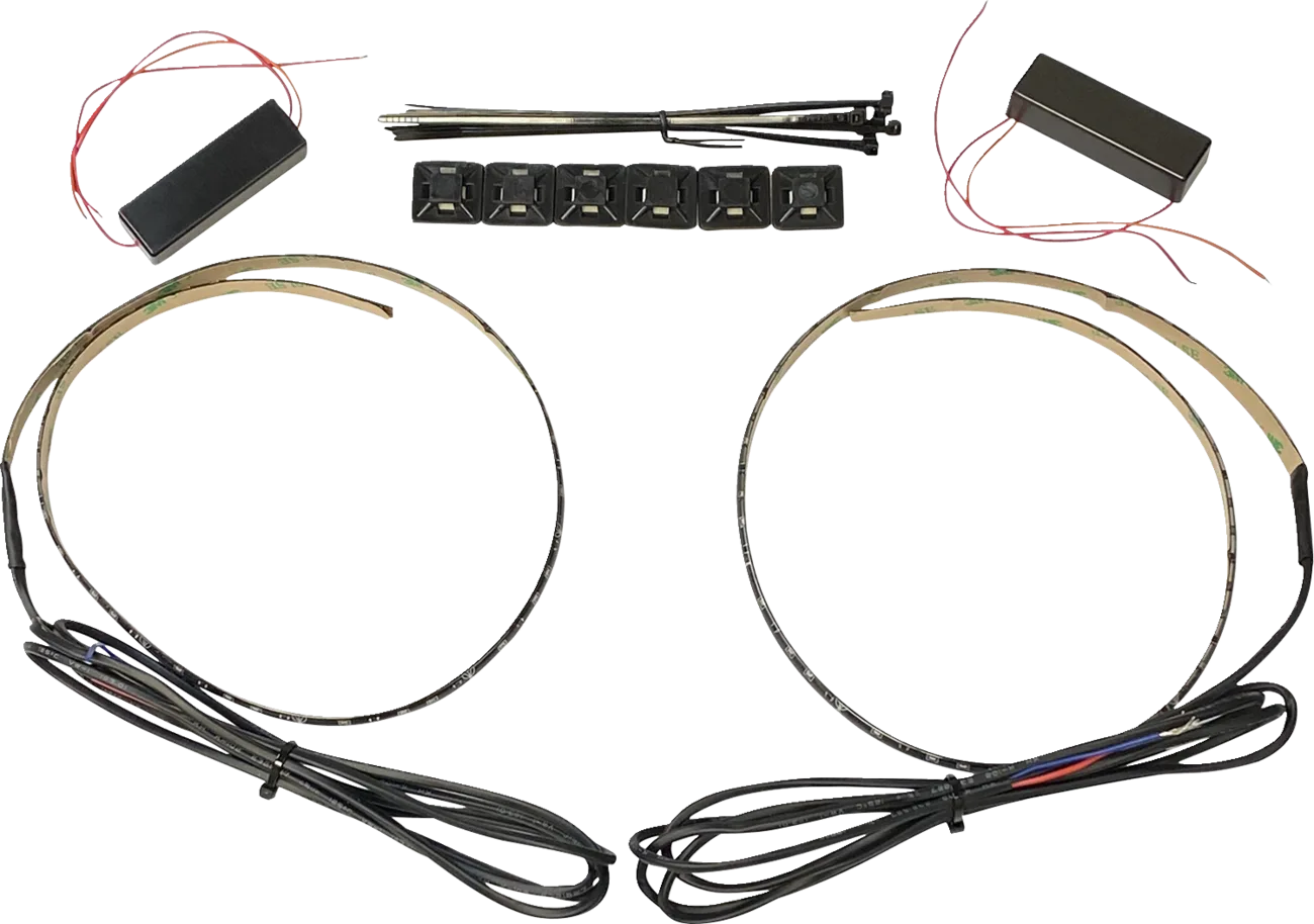 Dual Intensity Side Firing Auxiliary LED Strips