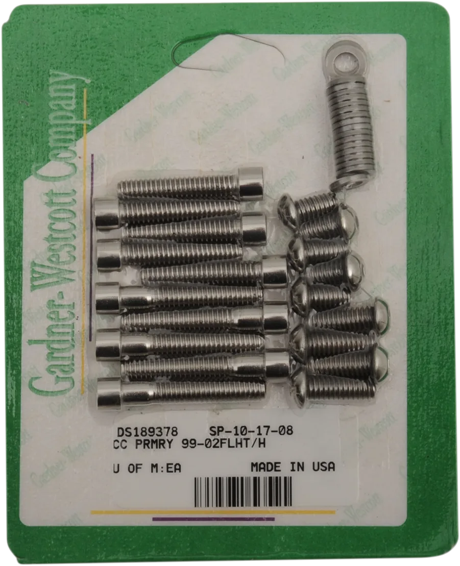 Primary Cover Bolt Kit