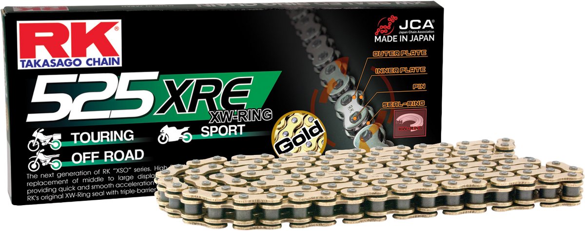 525 XRE Gold Drive Chain