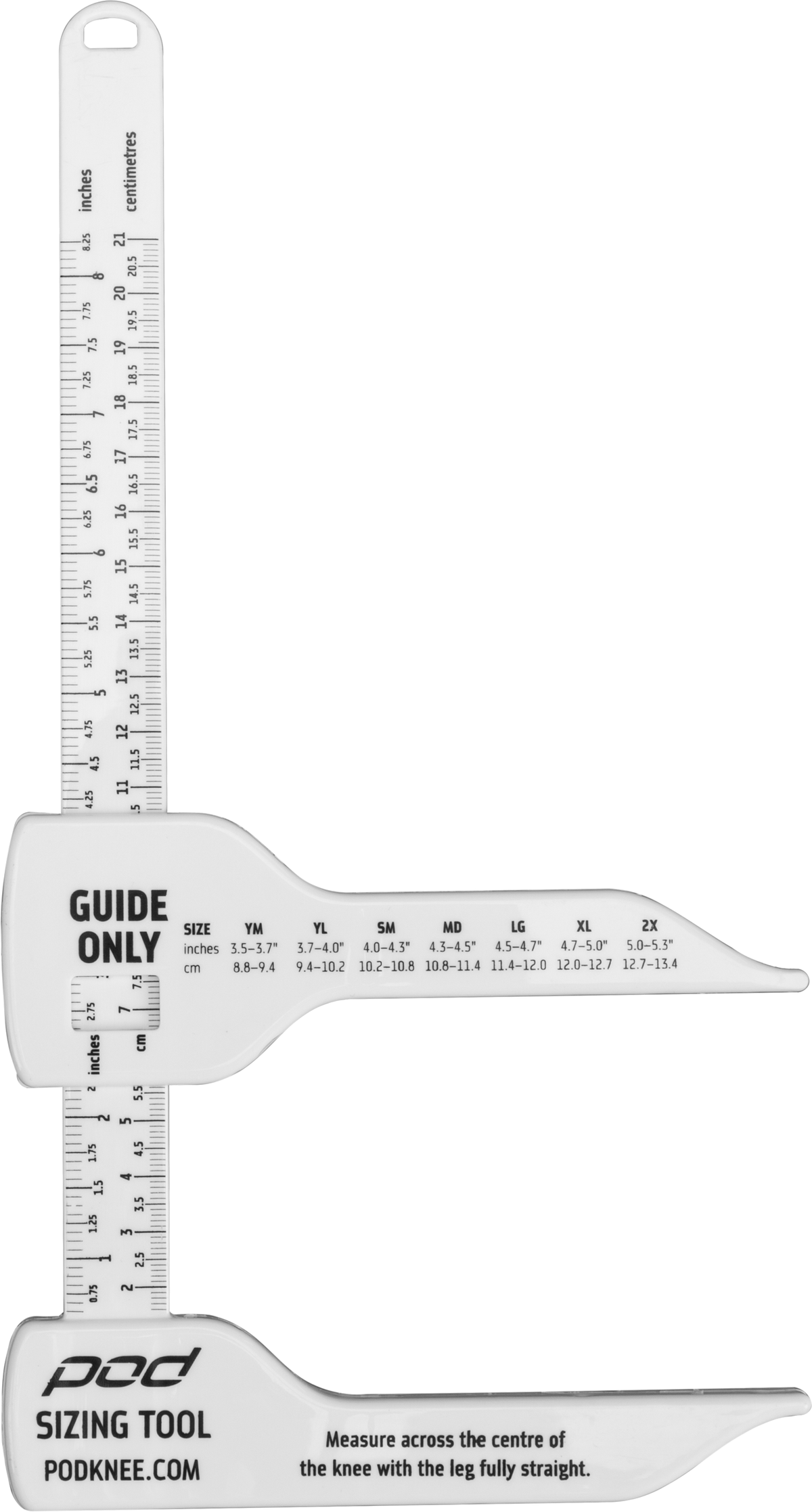 Knee Brace Sizing Tool