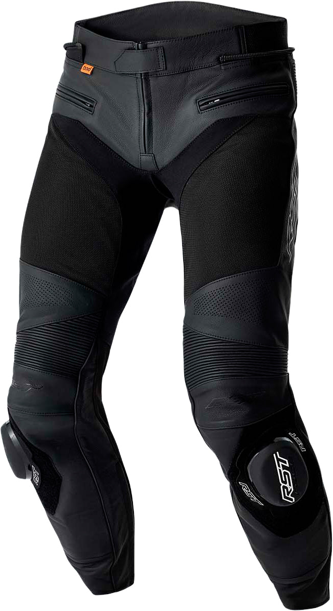 S1 D3O MESH LEATHER PANTS BLACK 5XL