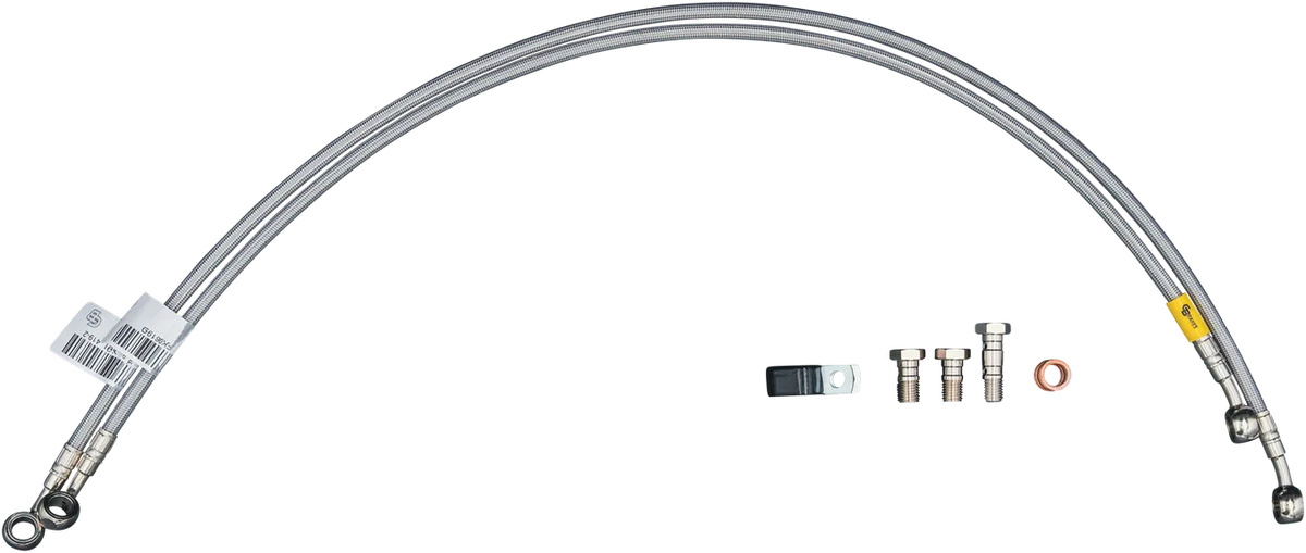2 LINE FRONT BRAKELINE KIT