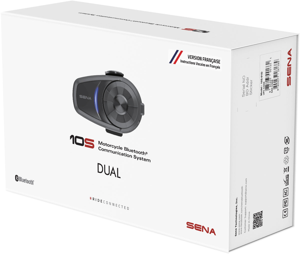 10S Bluetooth 4.1 Headset & Intercom