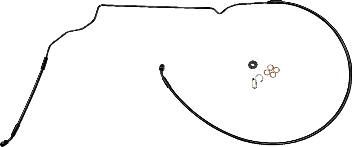XR Lower Brake Line
