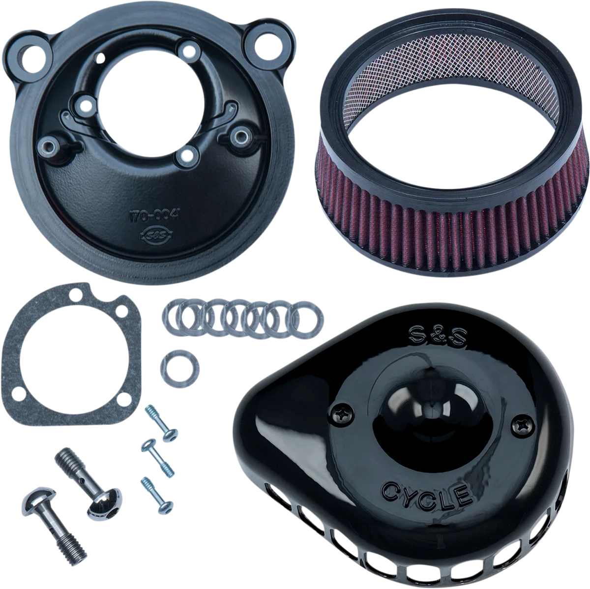 Mini Teardrop Stealth Air Cleaner Kit