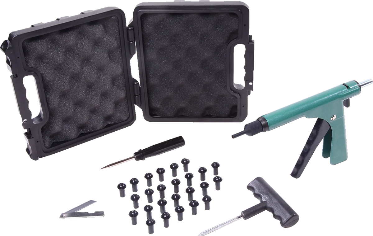 Deluxe Model Tubeless Tire Plugger Kit