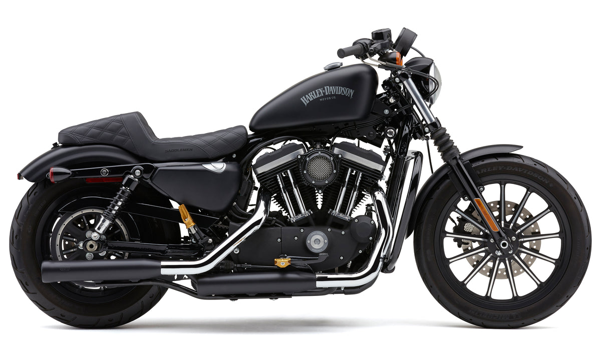 3" NH SERIES SLIP-ONS CHROME SPORTSTER 04-13