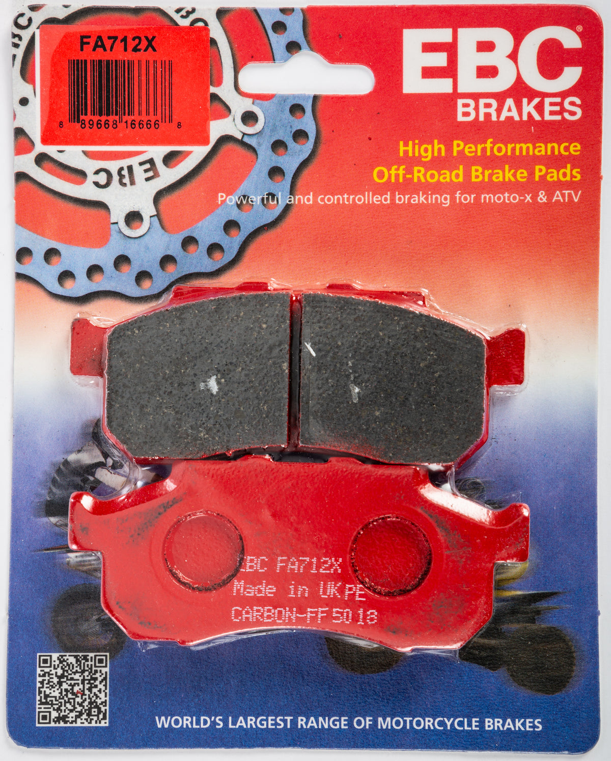 Organic Brake Pads