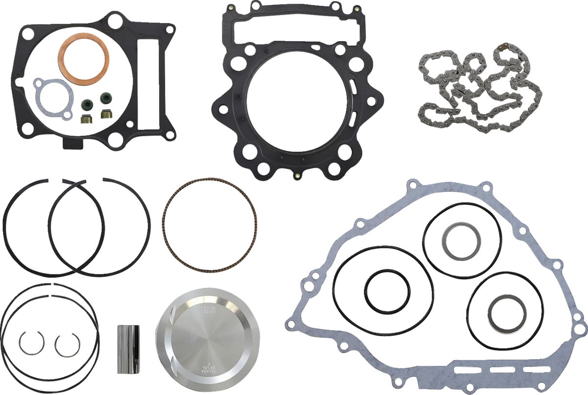 Top End Piston Kit Cast Replica for 4-Stroke