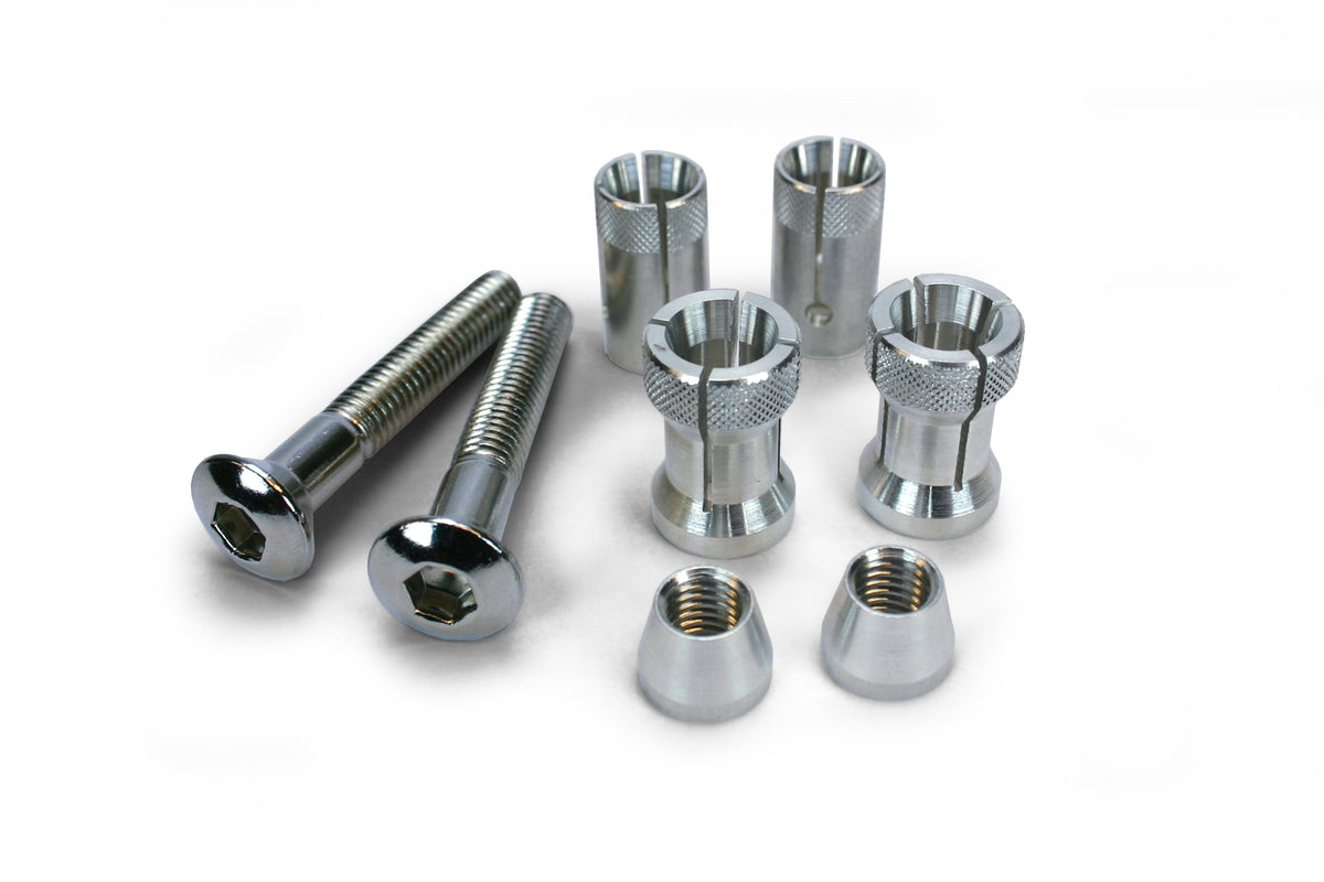 BAR END HARDWARE ALUMINUM
