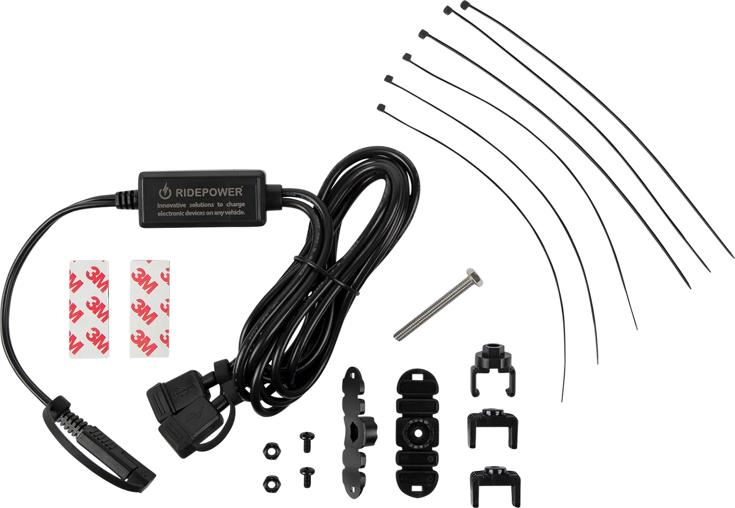 SAE to Two USB Port with Intelligent Electronics Charging Cable