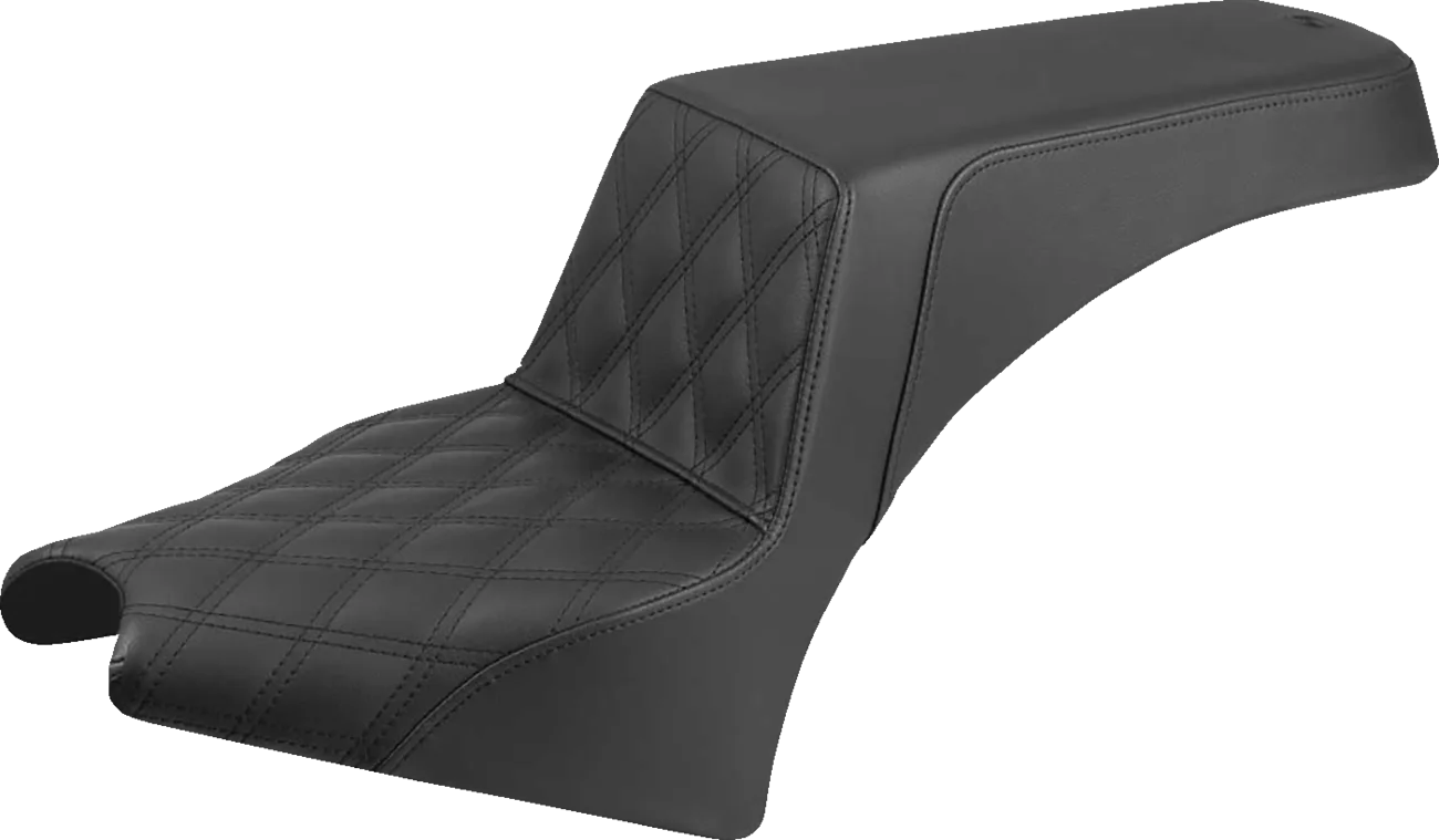 Step-Up Seat — Front Lattice Stitch/Rear Smooth