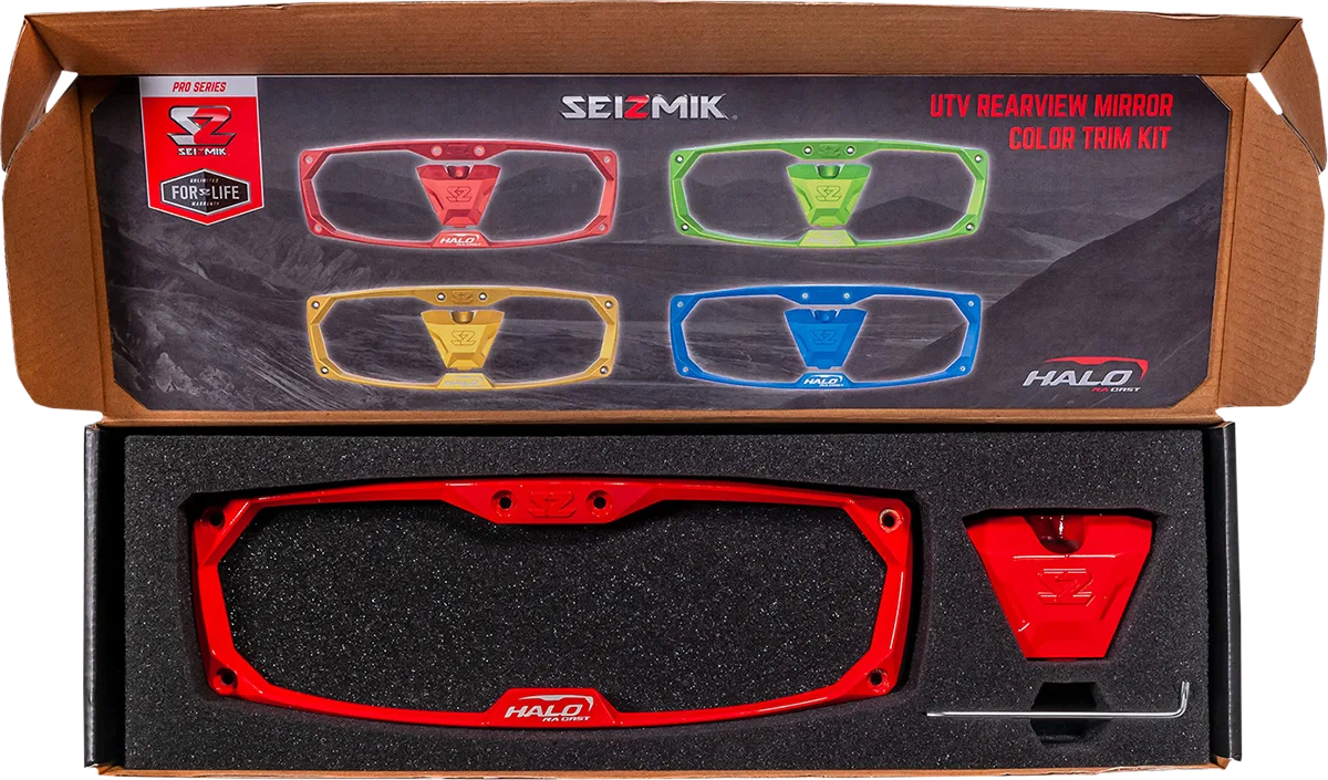 Halo-RA Series Cast Aluminum Rearview Trim Kit