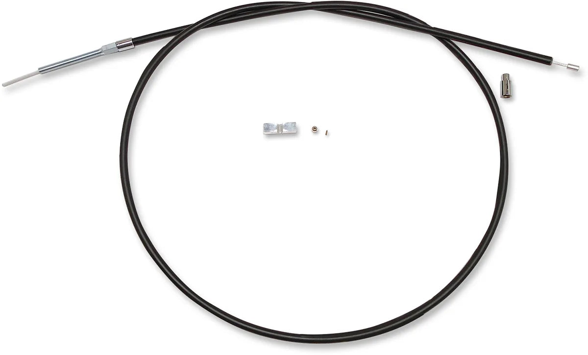 BYO™ Build Your Own™ Clutch Cable Kit - 74" - Sportster - Black Vinyl