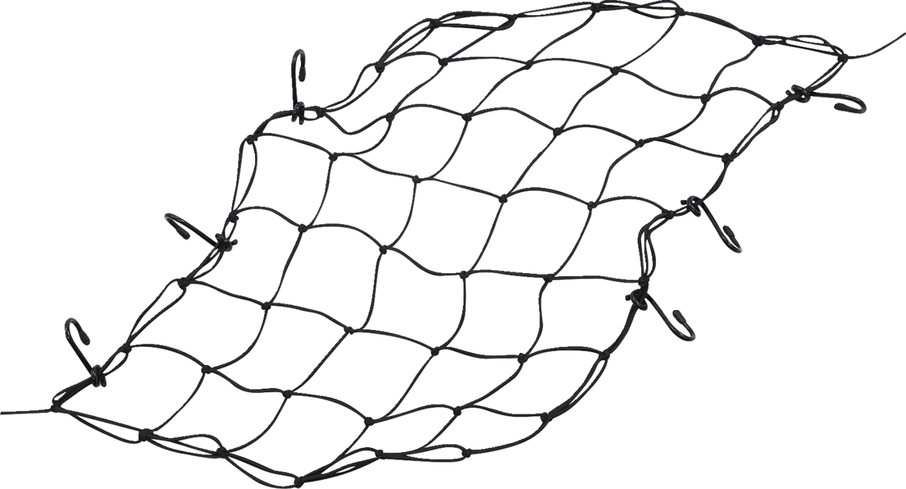 Elastic Carrying Net with Hooks