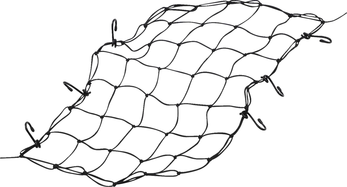 Elastic Carrying Net with Hooks