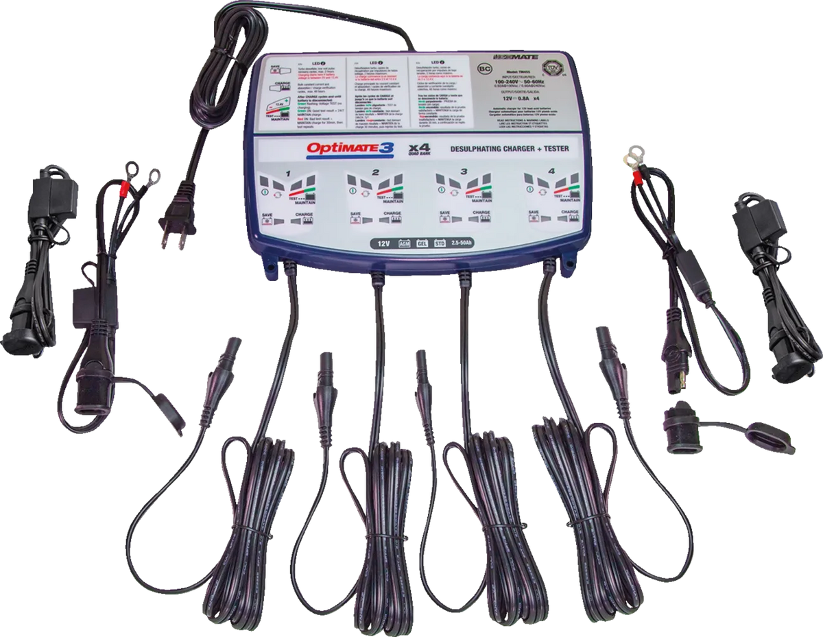 OptiMate™ 3 Multi-Battery Charger and Maintainer