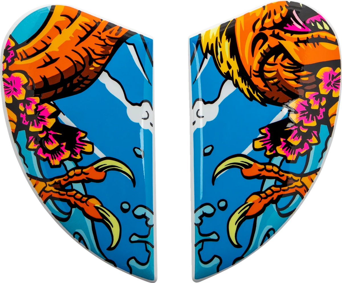 Airform™ Helmet Side Plates — Dino Fury