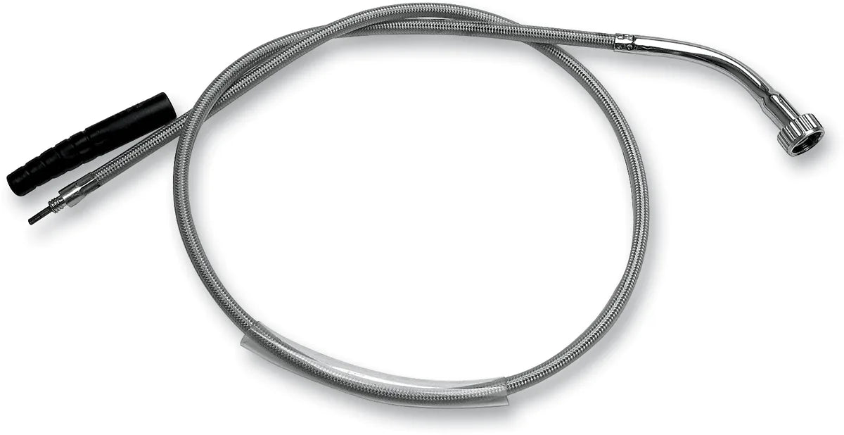 Armor Coat Braided Stainless Steel Speedometer Cable for Harley-Davidson