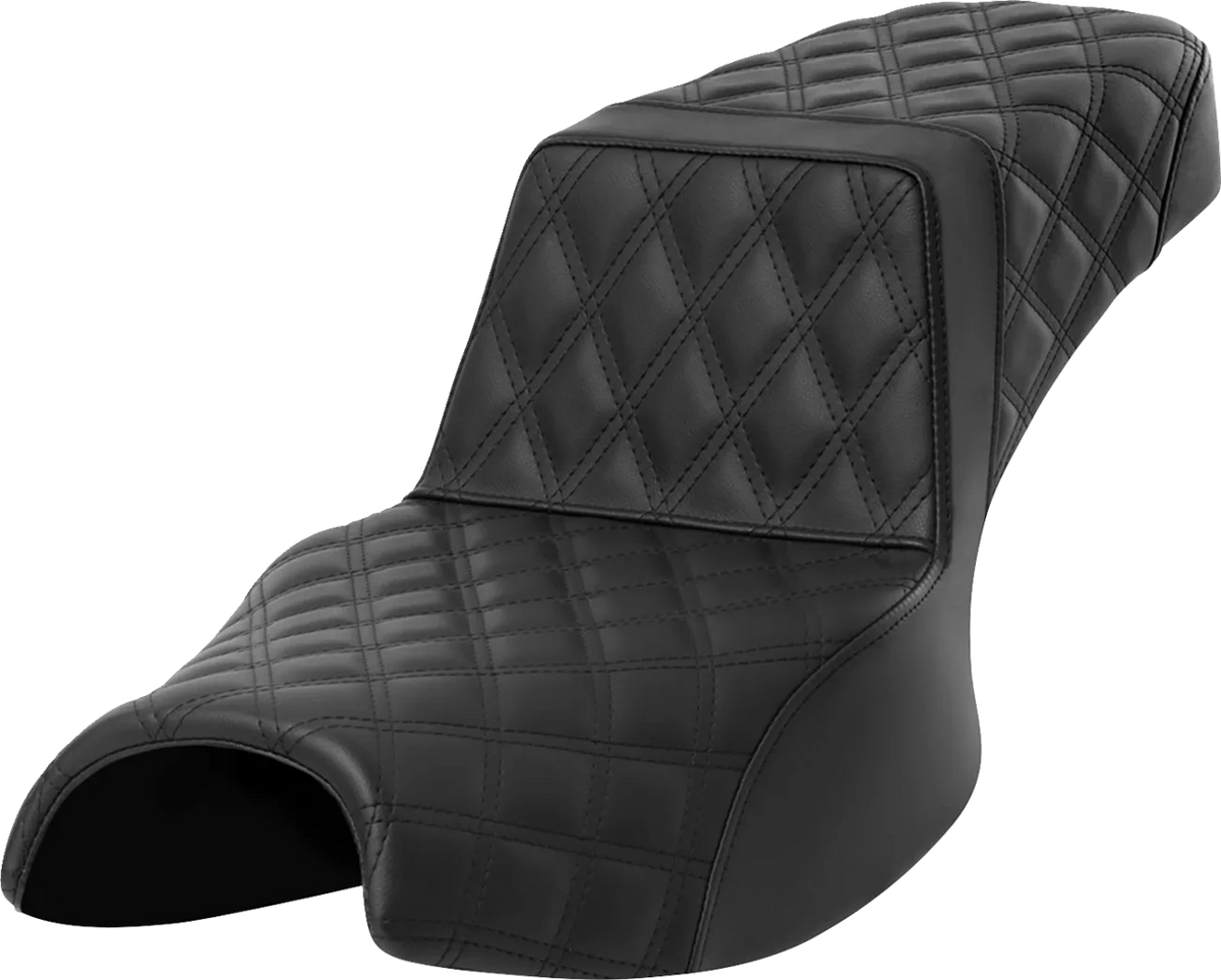 Step-Up Seat — Lattice Stitched