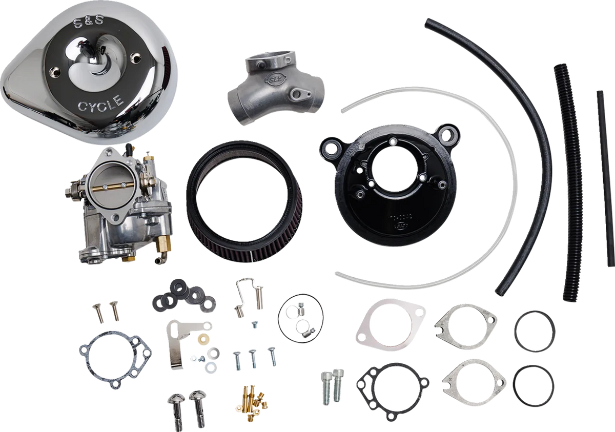 Super E Carburetor with Stealth Air Cleaner Kit