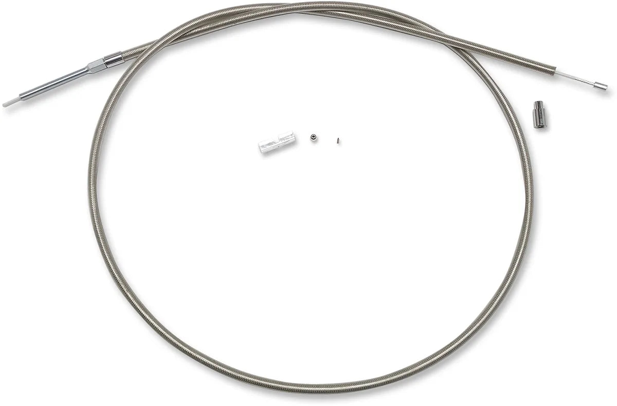 BYO™ Build Your Own™ Clutch Cable Kit - 74" - Sportster - Braided Stainless Steel