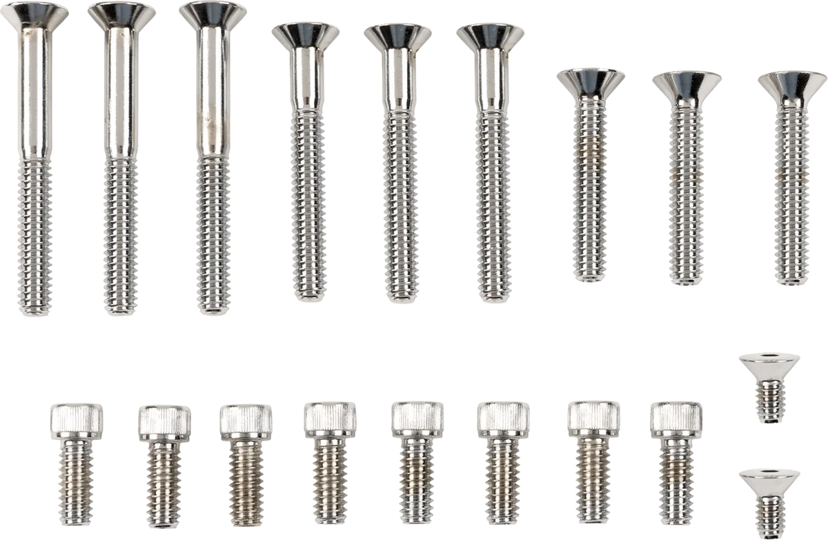 Primary/Transmission Side Cover/Derby Cover Bolt Set