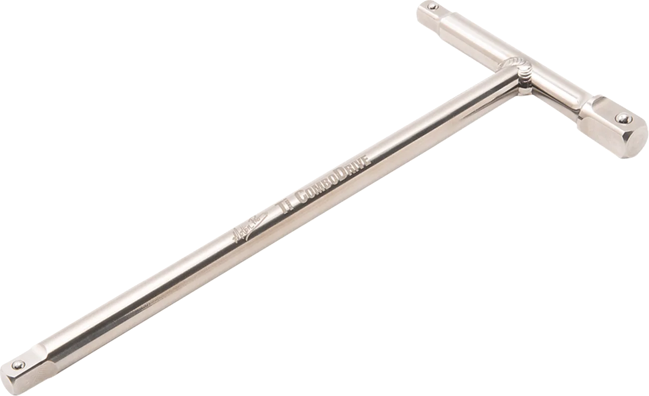 Ti Combo Drive - 1/4" and 3/8" Drive