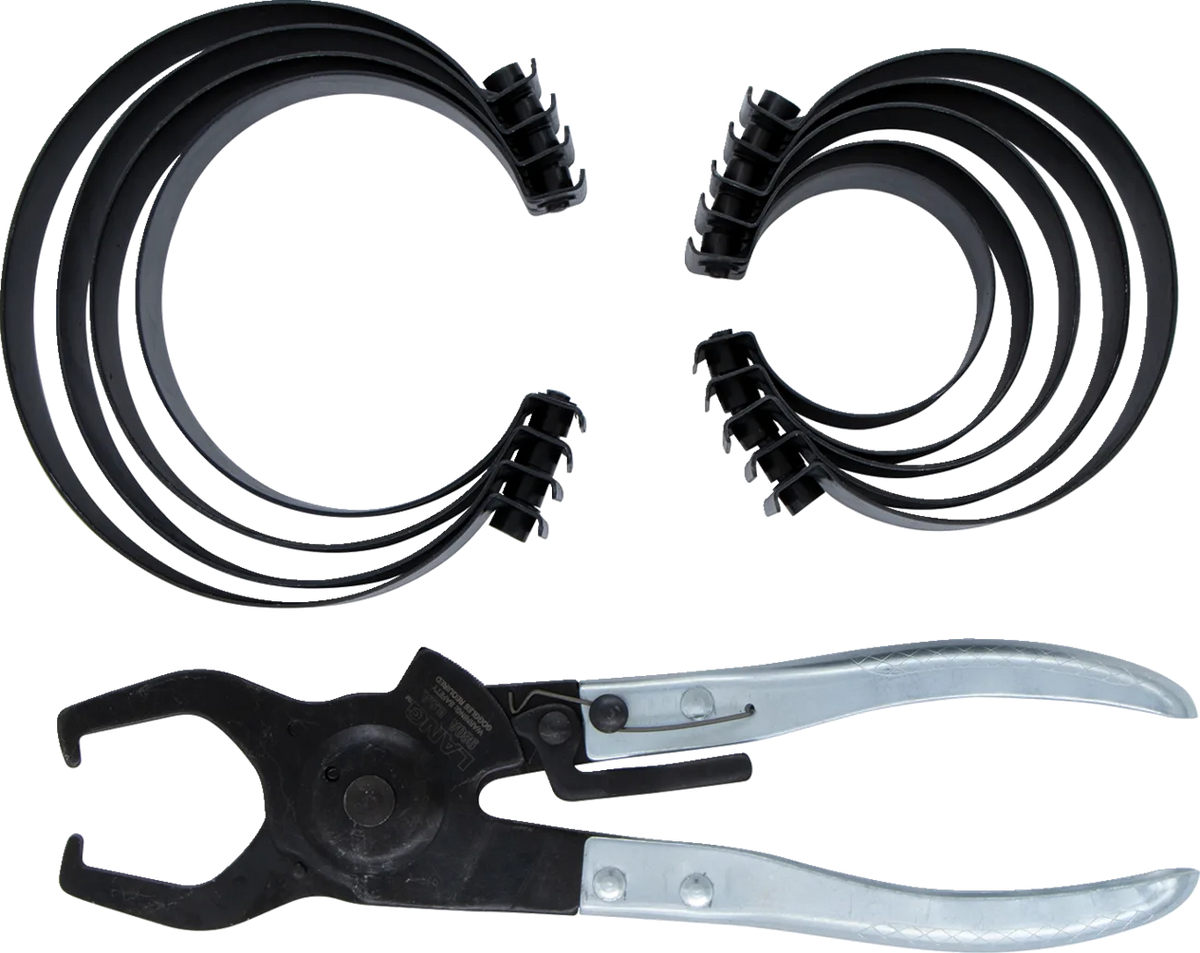 9-Band Piston Ring Compressor Set
