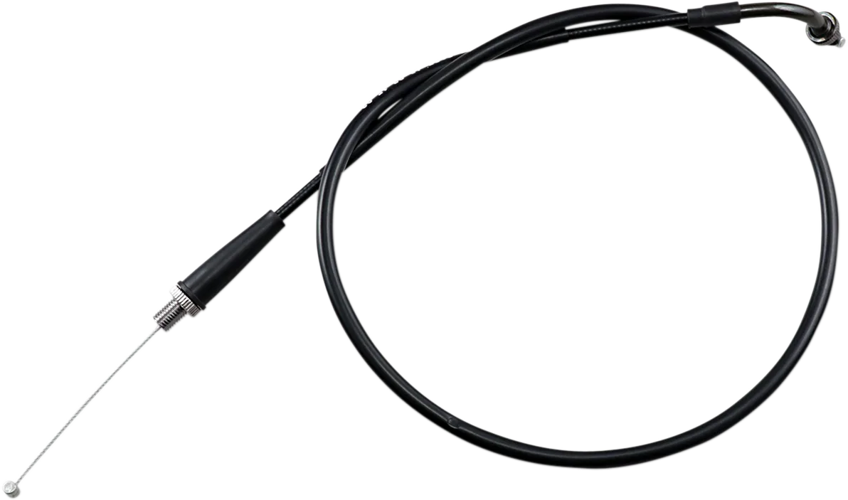 Black Vinyl Throttle Cable