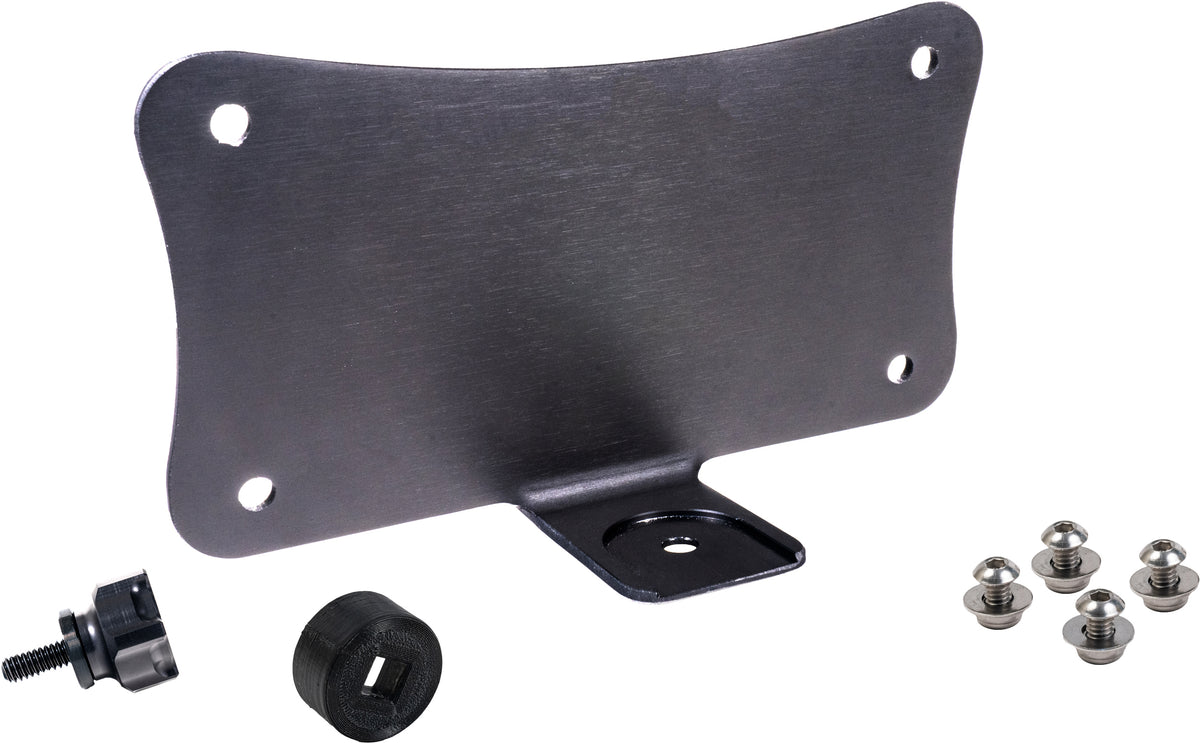 Upright License Plate Mount