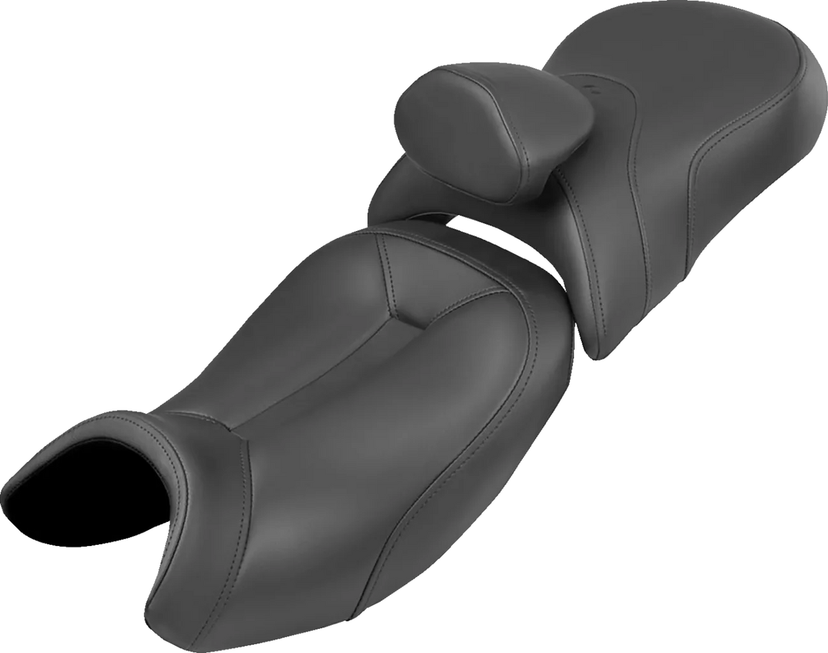 Adventure Track 2-Up Seat — Lumbar Backrest/Low Profile, 2-Up Seat
