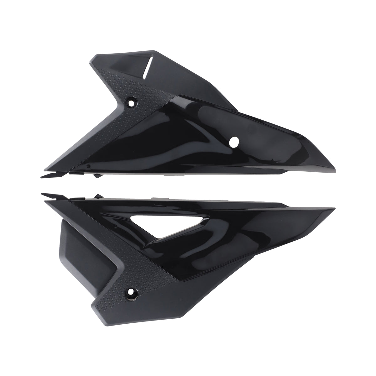 SIDE PANELS- UPPER+LOWER CRF BLACK