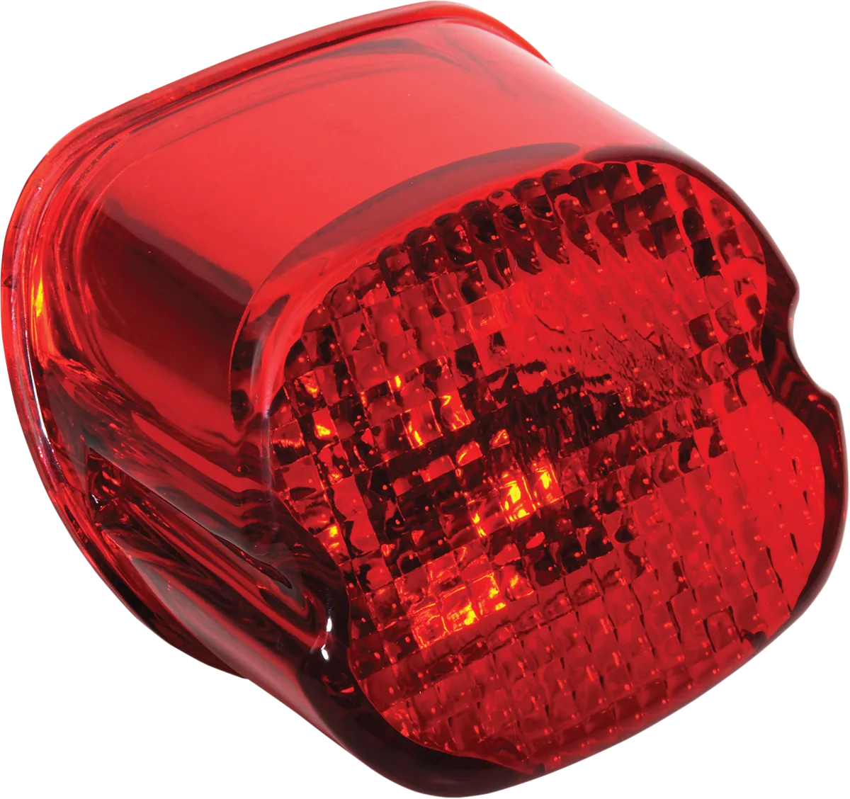 Laydown Taillight Lens with Bottom Tag Lens
