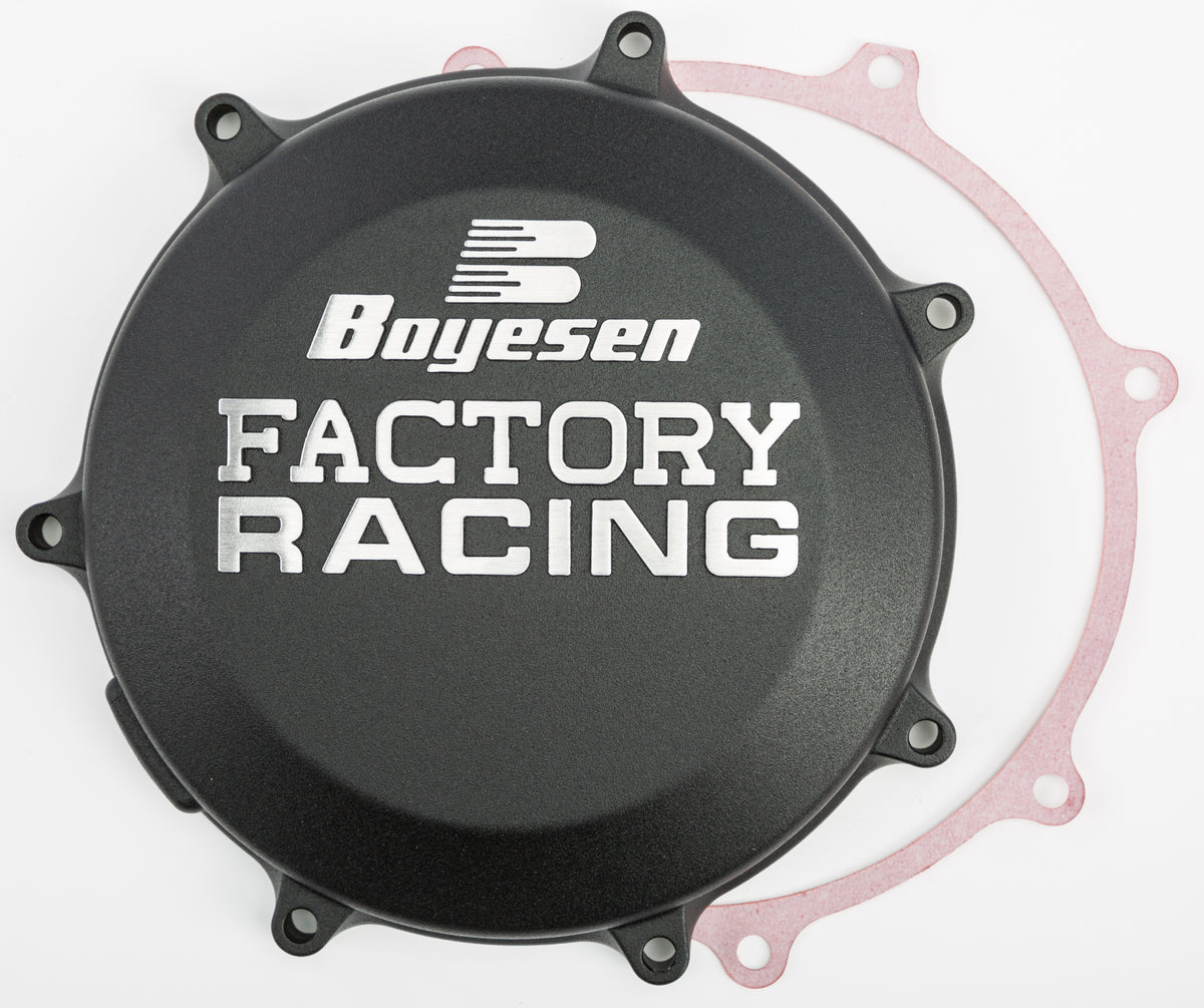 FACTORY RACING CLUTCH COVER KAWASAKI BLACK